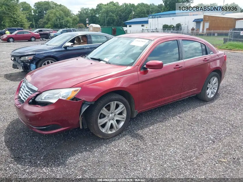 2013 Chrysler 200 Lx VIN: 1C3CCBAB5DN763936 Lot: 45682809