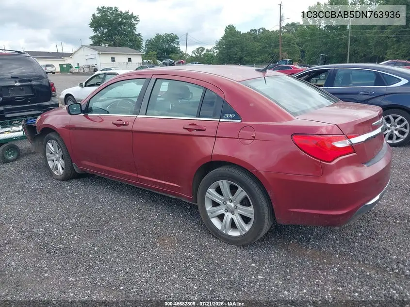 2013 Chrysler 200 Lx VIN: 1C3CCBAB5DN763936 Lot: 45682809