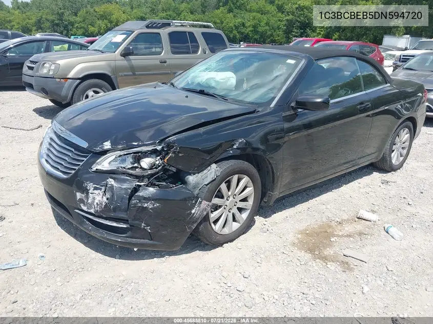2013 Chrysler 200 Touring VIN: 1C3BCBEB5DN594720 Lot: 45685810