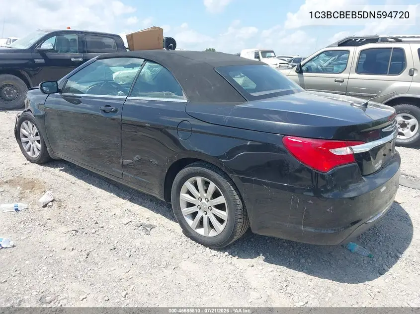 2013 Chrysler 200 Touring VIN: 1C3BCBEB5DN594720 Lot: 45685810
