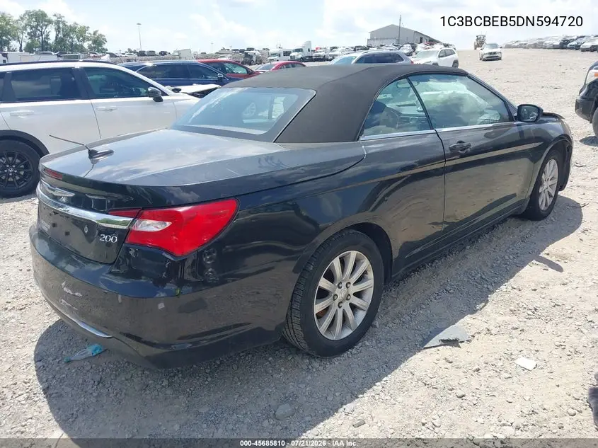 2013 Chrysler 200 Touring VIN: 1C3BCBEB5DN594720 Lot: 45685810
