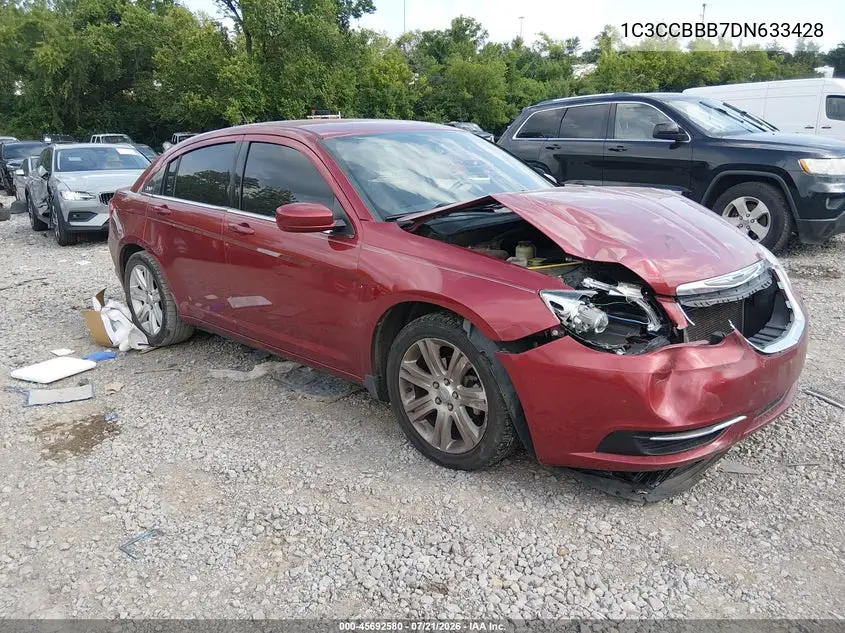 2013 Chrysler 200 Touring VIN: 1C3CCBBB7DN633428 Lot: 45692580