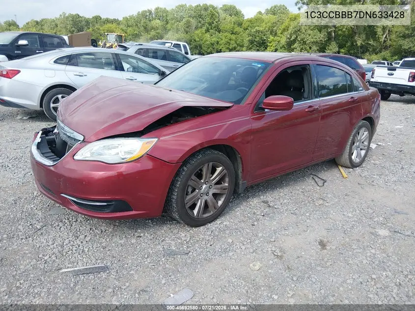 2013 Chrysler 200 Touring VIN: 1C3CCBBB7DN633428 Lot: 45692580
