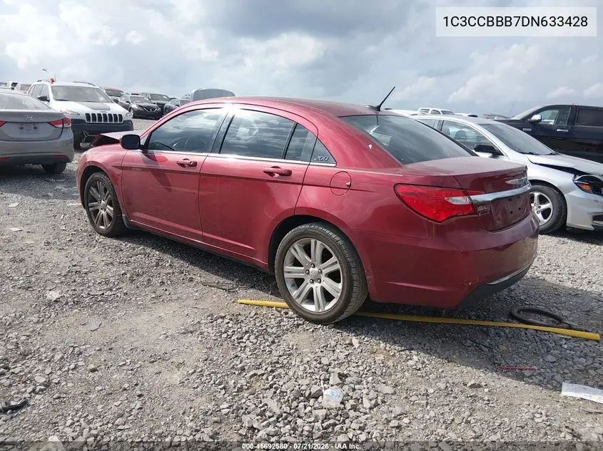 2013 Chrysler 200 Touring VIN: 1C3CCBBB7DN633428 Lot: 45692580