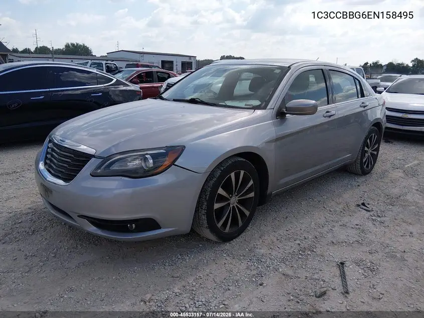 2014 Chrysler 200 Touring VIN: 1C3CCBBG6EN158495 Lot: 45533157
