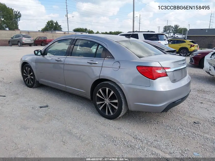 2014 Chrysler 200 Touring VIN: 1C3CCBBG6EN158495 Lot: 45533157