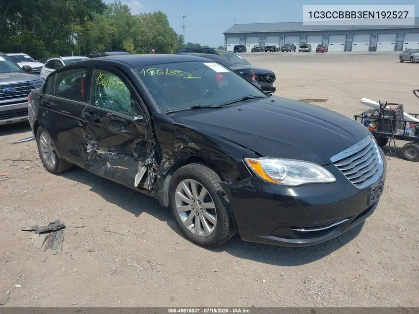 2014 Chrysler 200 Touring VIN: 1C3CCBBB3EN192527 Lot: 45618537