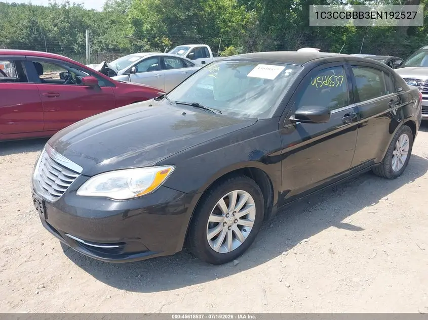 2014 Chrysler 200 Touring VIN: 1C3CCBBB3EN192527 Lot: 45618537