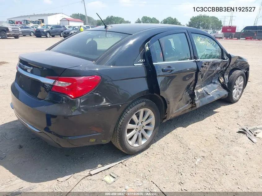 2014 Chrysler 200 Touring VIN: 1C3CCBBB3EN192527 Lot: 45618537
