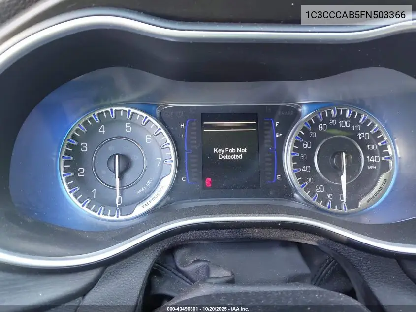 1C3CCCAB5FN503366 2015 Chrysler 200 Limited