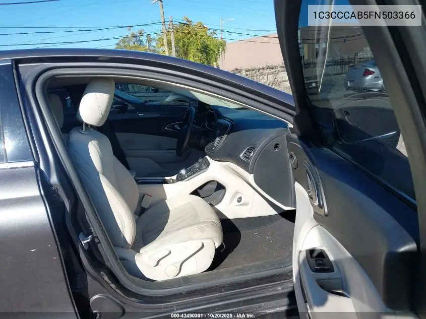 1C3CCCAB5FN503366 2015 Chrysler 200 Limited