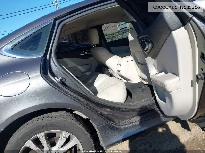 1C3CCCAB5FN503366 2015 Chrysler 200 Limited