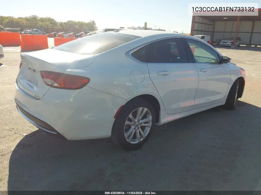 1C3CCCAB1FN733132 2015 Chrysler 200 Limited