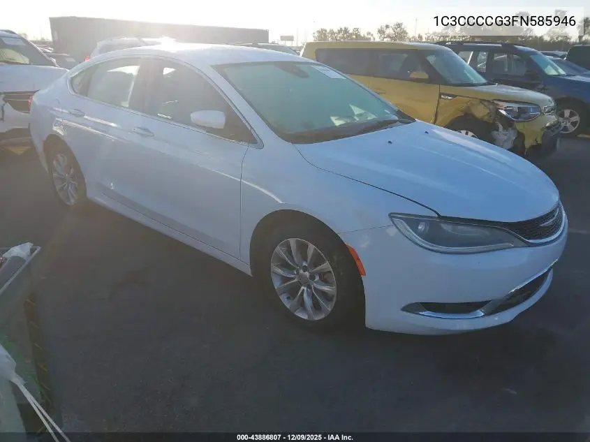 1C3CCCCG3FN585946 2015 Chrysler 200 C