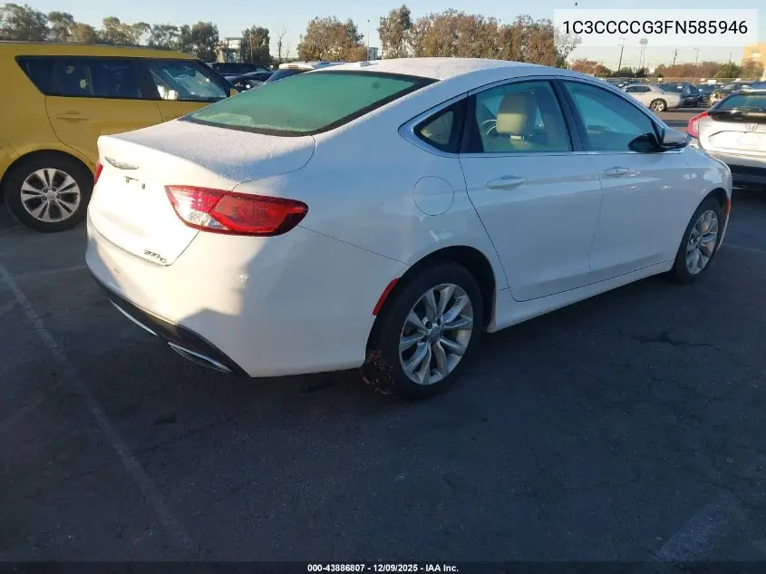 1C3CCCCG3FN585946 2015 Chrysler 200 C