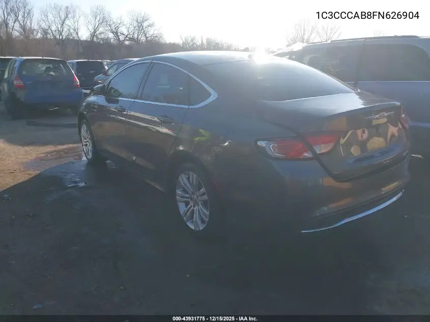 1C3CCCAB8FN626904 2015 Chrysler 200 Limited