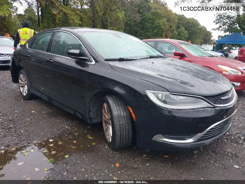1C3CCCABXFN704468 2015 Chrysler 200 Limited