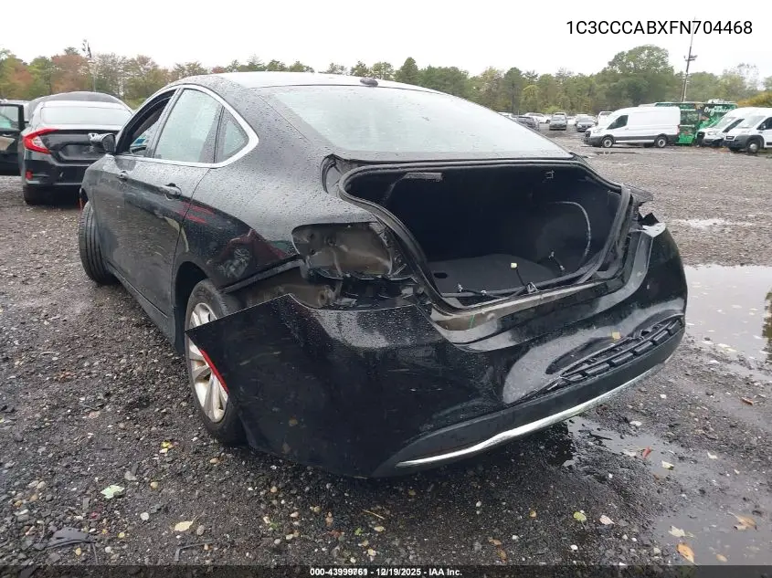 1C3CCCABXFN704468 2015 Chrysler 200 Limited