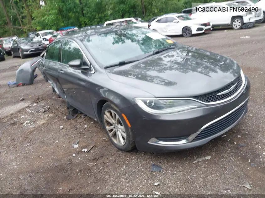 1C3CCCAB1FN682490 2015 Chrysler 200 Limited