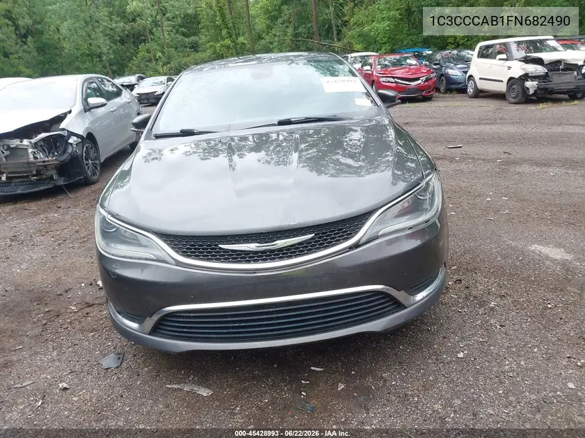 1C3CCCAB1FN682490 2015 Chrysler 200 Limited
