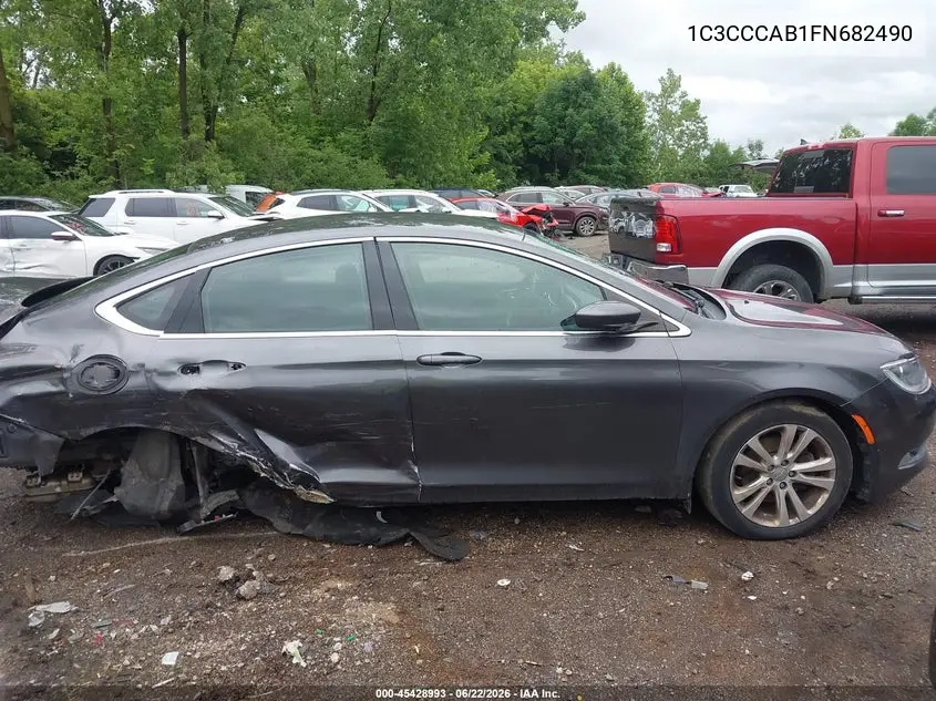 1C3CCCAB1FN682490 2015 Chrysler 200 Limited