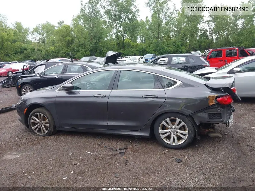 1C3CCCAB1FN682490 2015 Chrysler 200 Limited