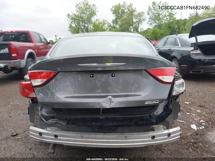 1C3CCCAB1FN682490 2015 Chrysler 200 Limited