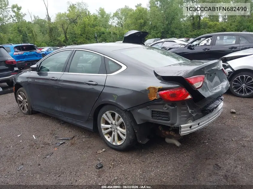 1C3CCCAB1FN682490 2015 Chrysler 200 Limited