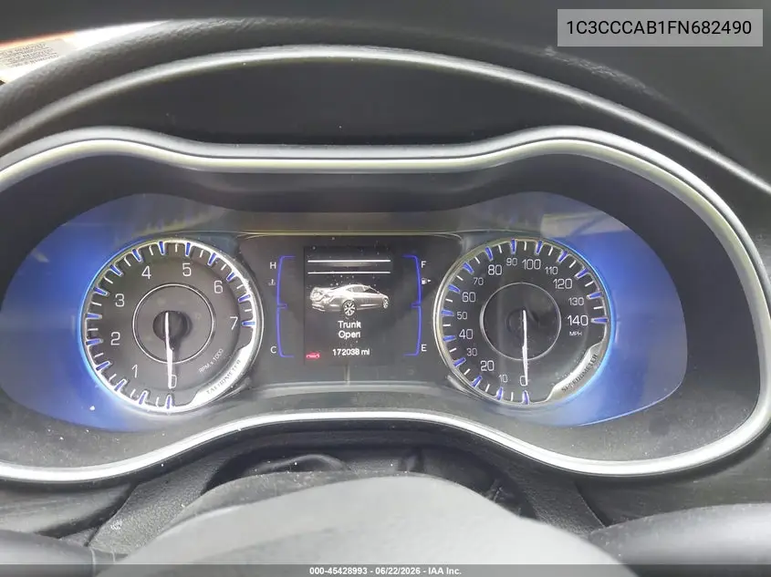 1C3CCCAB1FN682490 2015 Chrysler 200 Limited