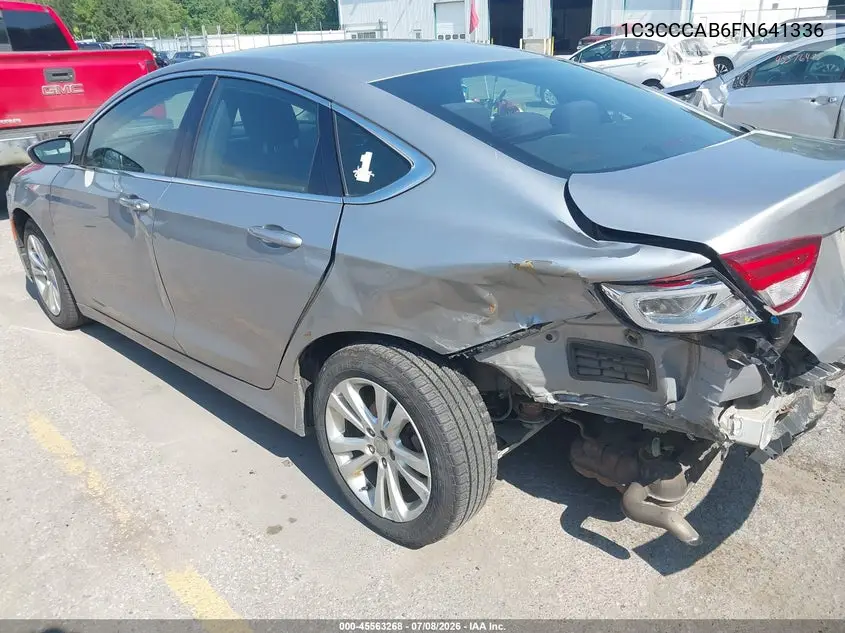 2015 Chrysler 200 Limited VIN: 1C3CCCAB6FN641336 Lot: 45563268