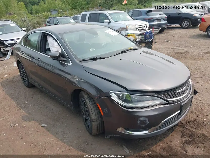 2015 Chrysler 200 Limited VIN: 1C3CCCAB5FN534620 Lot: 45582340