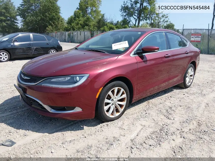 2015 Chrysler 200 C VIN: 1C3CCCCB5FN545484 Lot: 45590174