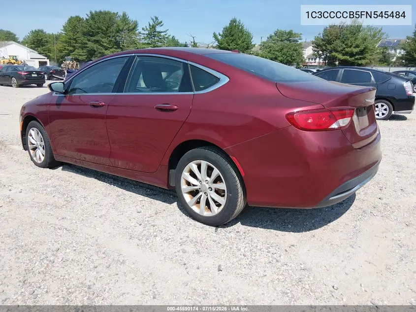 2015 Chrysler 200 C VIN: 1C3CCCCB5FN545484 Lot: 45590174