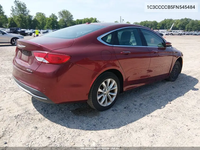 2015 Chrysler 200 C VIN: 1C3CCCCB5FN545484 Lot: 45590174