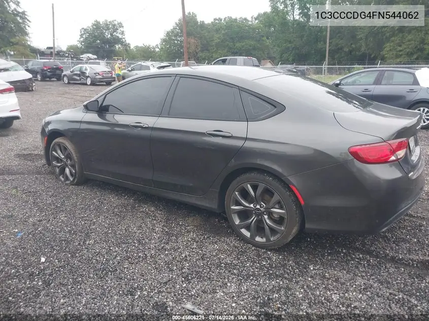 2015 Chrysler 200 S VIN: 1C3CCCDG4FN544062 Lot: 45606221