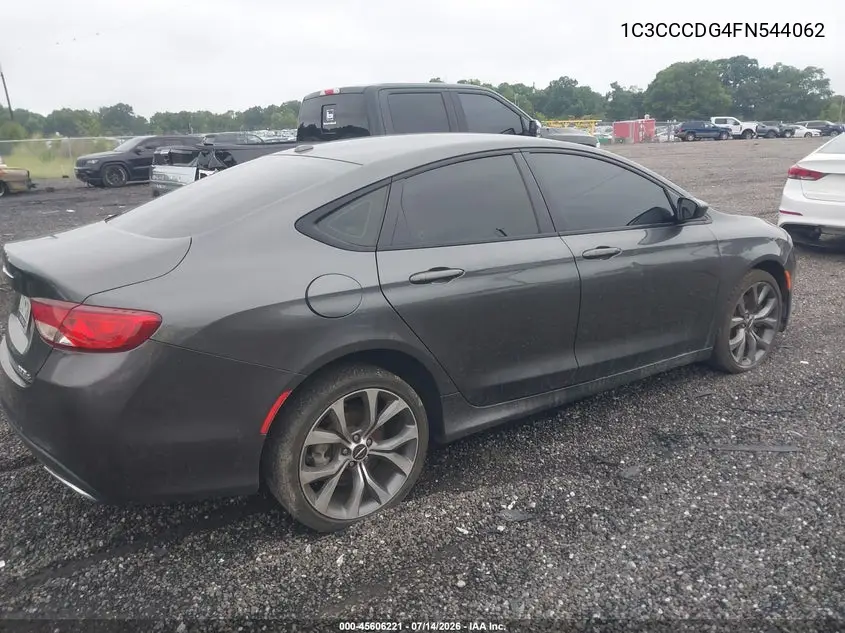 2015 Chrysler 200 S VIN: 1C3CCCDG4FN544062 Lot: 45606221
