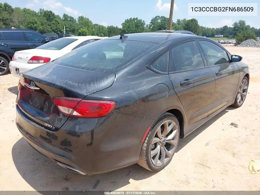 2015 Chrysler 200 S VIN: 1C3CCCBG2FN686509 Lot: 45628079