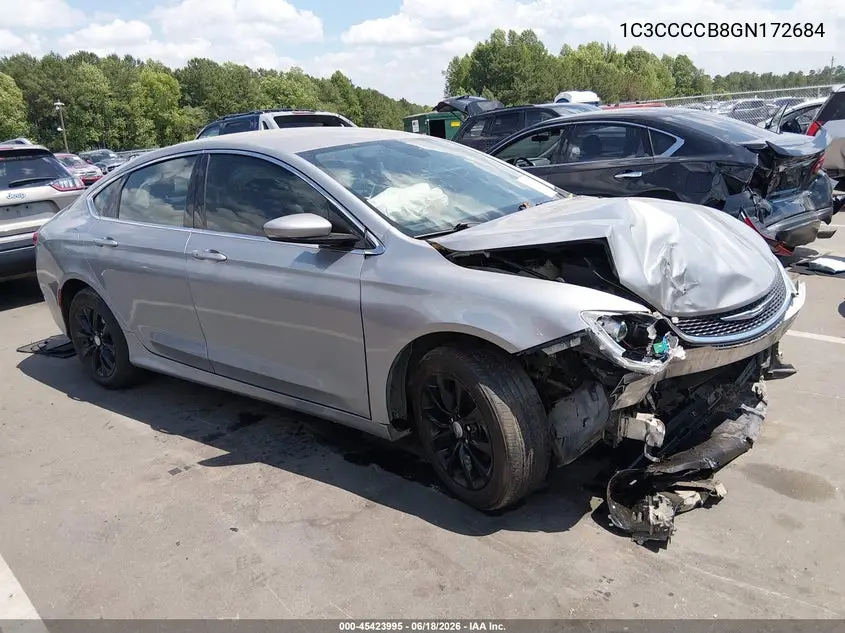 1C3CCCCB8GN172684 2016 Chrysler 200 C