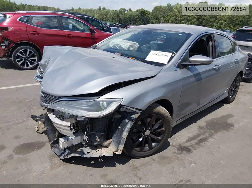 1C3CCCCB8GN172684 2016 Chrysler 200 C
