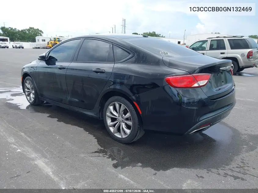 2016 Chrysler 200 S VIN: 1C3CCCBB0GN132469 Lot: 45521209