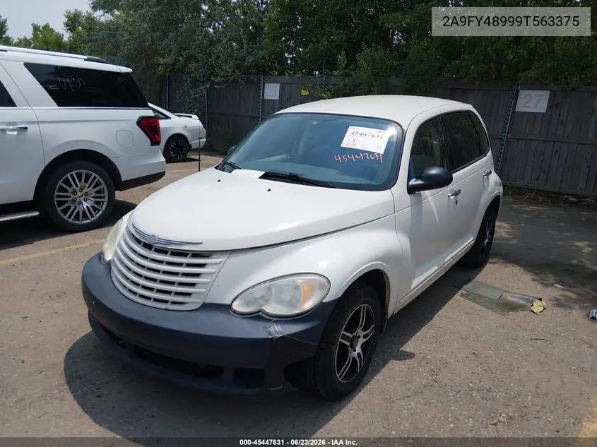2009 Chrysler Pt Cruiser VIN: 3A8FY48999T563375 Lot: 45447631