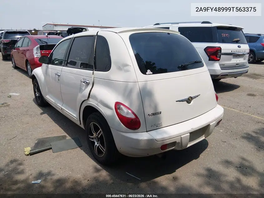 2009 Chrysler Pt Cruiser VIN: 3A8FY48999T563375 Lot: 45447631