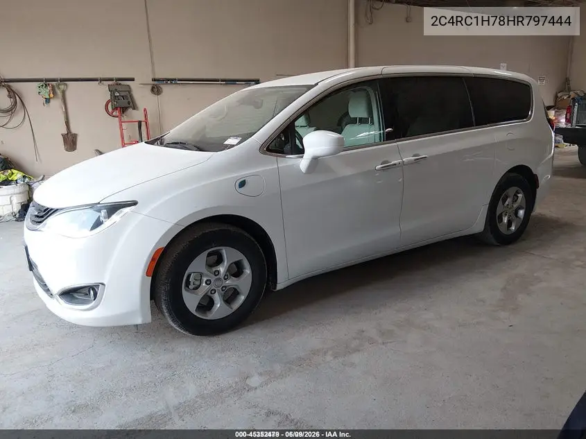 2017 Chrysler Pacifica Hybrid Touring Plus VIN: 2C4RC1H78HR797444 Lot: 45352479