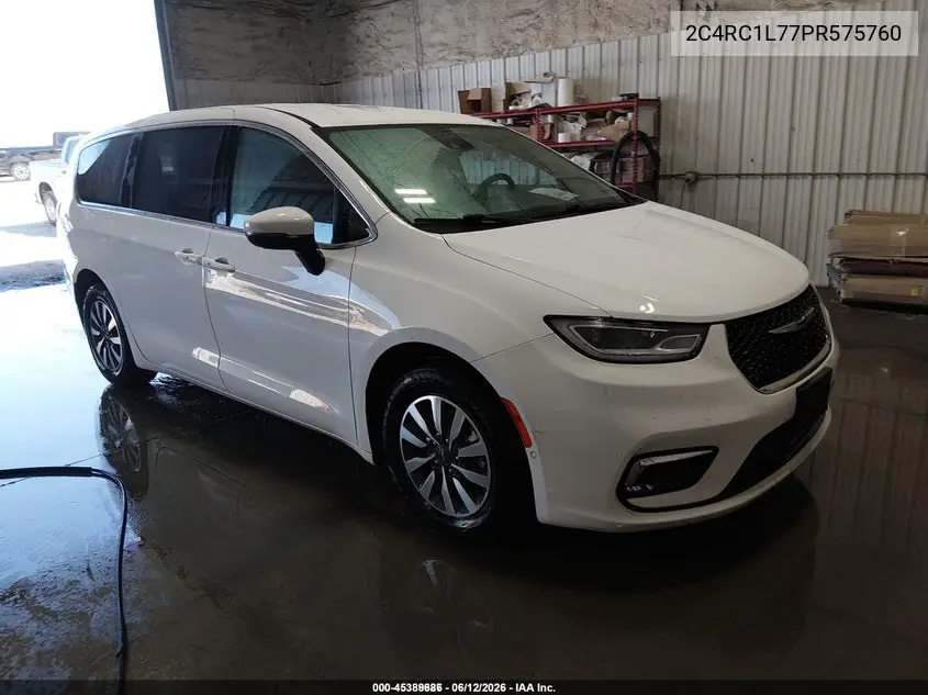 2023 Chrysler Pacifica Hybrid Touring L VIN: 2C4RC1L77PR575760 Lot: 45389686