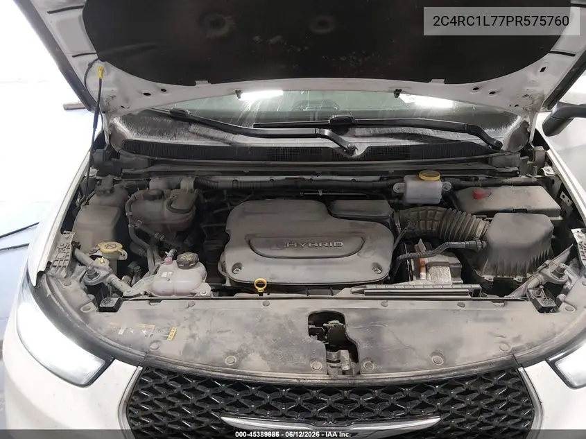 2023 Chrysler Pacifica Hybrid Touring L VIN: 2C4RC1L77PR575760 Lot: 45389686