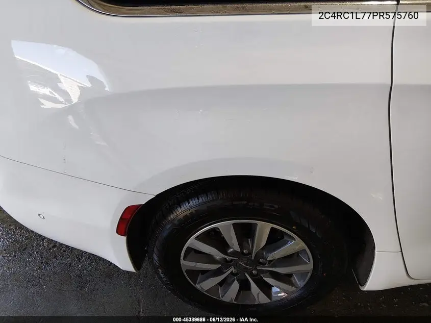 2023 Chrysler Pacifica Hybrid Touring L VIN: 2C4RC1L77PR575760 Lot: 45389686