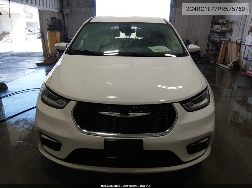 2023 Chrysler Pacifica Hybrid Touring L VIN: 2C4RC1L77PR575760 Lot: 45389686