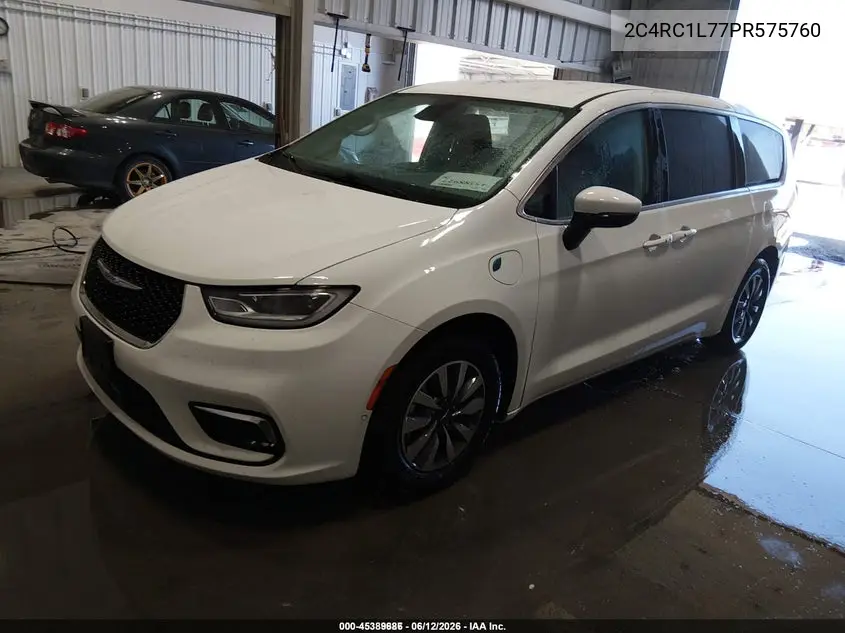 2023 Chrysler Pacifica Hybrid Touring L VIN: 2C4RC1L77PR575760 Lot: 45389686