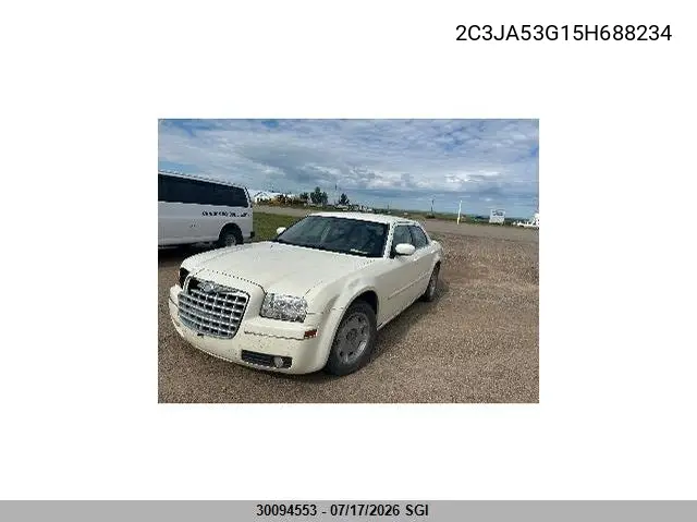 2005 Chrysler 300 Touring VIN: 2C3JA53G15H688234 Lot: 30094553