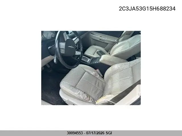 2005 Chrysler 300 Touring VIN: 2C3JA53G15H688234 Lot: 30094553